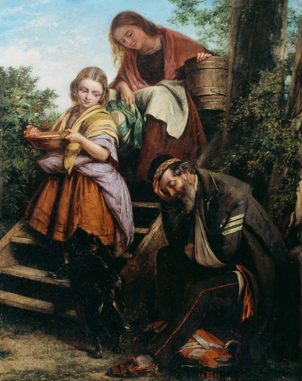 Il ritorno del soldato, c.1861